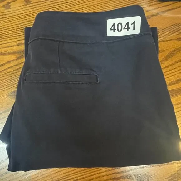 Cabi Pants Womens 6 Blue Mariner Trouser Dress Nautical Buttons Boot Cut Preppy - Picture 12 of 12